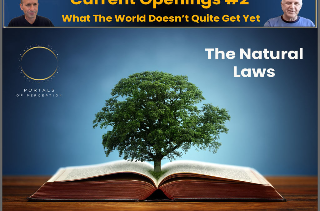 Current Openings #2: What The World Doesn’t Quite Get Yet – The Natural Laws