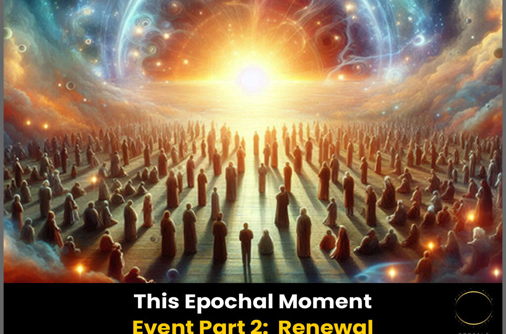 This Epochal Moment, Event Part 2: Renewal